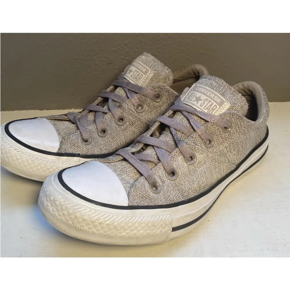 Women's Converse Chuck Taylor All star Madison Gray. Tweed Size 6 Great cond - Picture 2 of 10